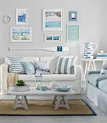 casual coastal living room decor ideas