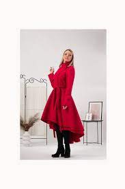 Wool Princess Coat For Winter Fit And