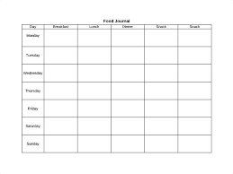 Food Journal Excel Template Allthingsproperty Info