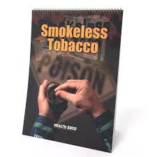 Smokeless Tobacco Health Effects Flip Chart Health Edco