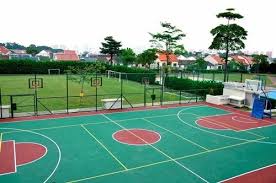 fiba and nba basketball court size