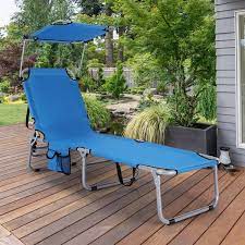 Metal Patio Outdoor Lounge Chair