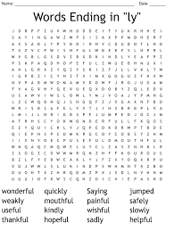 words ending in ly word search wordmint