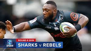 sharks v rebels super rugby 2019 rd 6