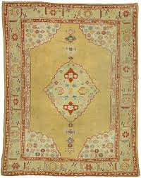 9 x 12 antique turkish oushak rug 74032