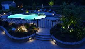 Pool Designs Landscape Lighting Simsbury Ct By Clarke Landscapes