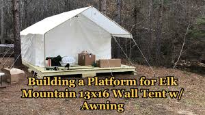 elk mountain 13x16 wall tent