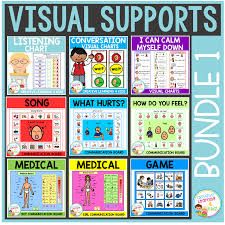 Visual Supports Bundle 1 Special Education Autism Digital Download