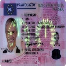 Buy Polish driving license - Buy Real and Fake Driver's License online