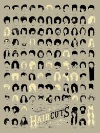a visual compendium of notable haircuts