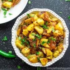 south indian boiled potato fry easy