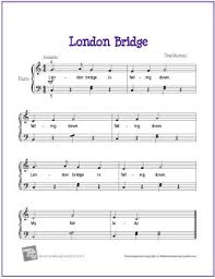 In this video i am teaching you a very easy song for beginners called 'london bridge is falling down' (also known as 'my fair lady') on the keyboard and piano. London Bridge Free Easy Piano Sheet Music The Piano Student The Piano Student