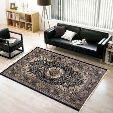 kashmiri silk carpet persian design