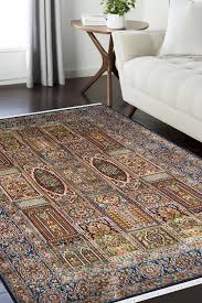mid panel hamadan persian rugs and silk