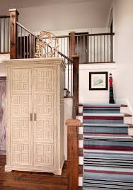 75 coastal carpeted staircase ideas you