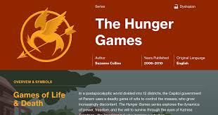 The Hunger Games Series Book Summaries Course Hero