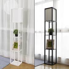 Modern Shelf Floor Lamp Lighting Home Living Room W 3 Storage Shelves For Sale Online Ebay