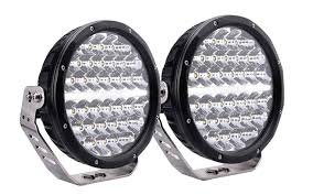 Driver Pro 9r 9 Round Driving Light Kit Nightrider Leds Automotive Equipment And Commercial Led Lighting