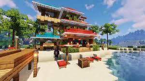 15 minecraft beach house ideas