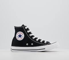 More of converse chuck 70. Converse All Star Hi Trainers Black Canvas Unisex Sports