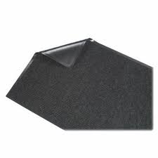 genuine joe golden series dual rib indoor wiper mats charcoal