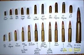 Bullet Caliber Chart Pistol Bullet Caliber Comparison Chart