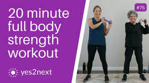 body standing strength workout