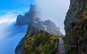 Why travel to madeira on a portugal tour? Mountain Trail Madeira Portugal Bing Mountain Trails Portugal Travel Portugal