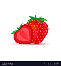 strawberry fruit icon royalty free