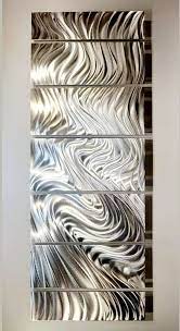 Metal Wall Art Panels Modern Sculpture