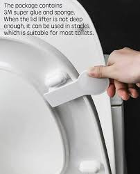 Toilet Seat Lid Lifter Lifting Sticker