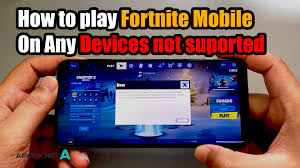Android gamers in fortnite can enjoy themselves with the exciting and exhilarating gameplay of battle royale with friends and gamers from all over the and despite having all those amazing features, the game is still free for all android users to enjoy on their mobile devices. How To Play Fortnite Mobile On Any Devices Not Suported Apk Fix