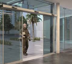 Glass Doors With Sensor Access
