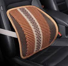Wooden Bead Car Seat Cushion Lumbar