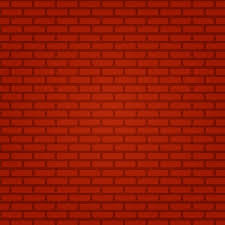 premium vector brick wall red background