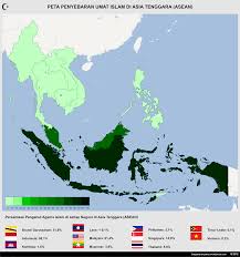 Penyebaran islam di nusantara adalah proses menyebarnya agama islam di nusantara sekarang indonesia. Khazanah Peta 1 Persebaran Umat Islam Di Asia Tenggara Begawan Ariyanta