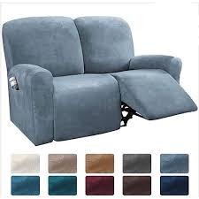 sectional recliner sofa slipcover 1 set