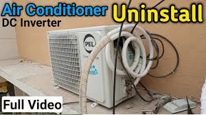 how to uninstall air conditioner indoor