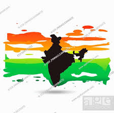 patriotic indian design stock vector