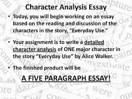 your horizontal partner discuss the following ppt character analysis essay