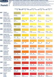 Schmincke Soft Pastel Colour Chart