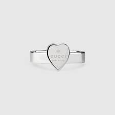 Heart Ring With Gucci Trademark