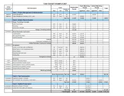 Daily Budget Excel Template Wepage Co