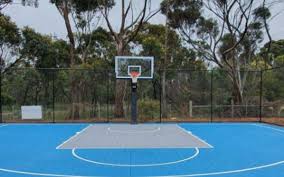 Backyard Basketball Court Australia Croozi