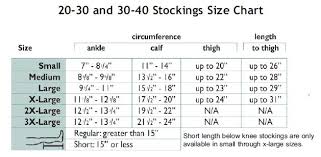 Details About Truform Classic Medical Closed Toe 20 30 Mmhg Knee High Support Stockings