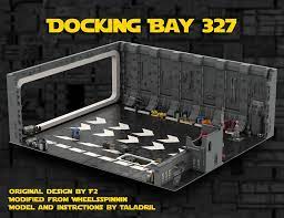 lego moc docking bay 327 by taladril