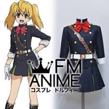 FM-Anime – Seraph of the End Mitsuba Sangu Military Uniform Cosplay Costume