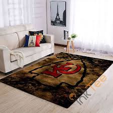 kansas city chiefs area rugs living