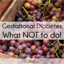 gestational diabetes what not to do