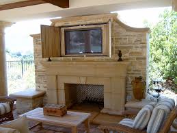 fireplace and flatscreen traditional